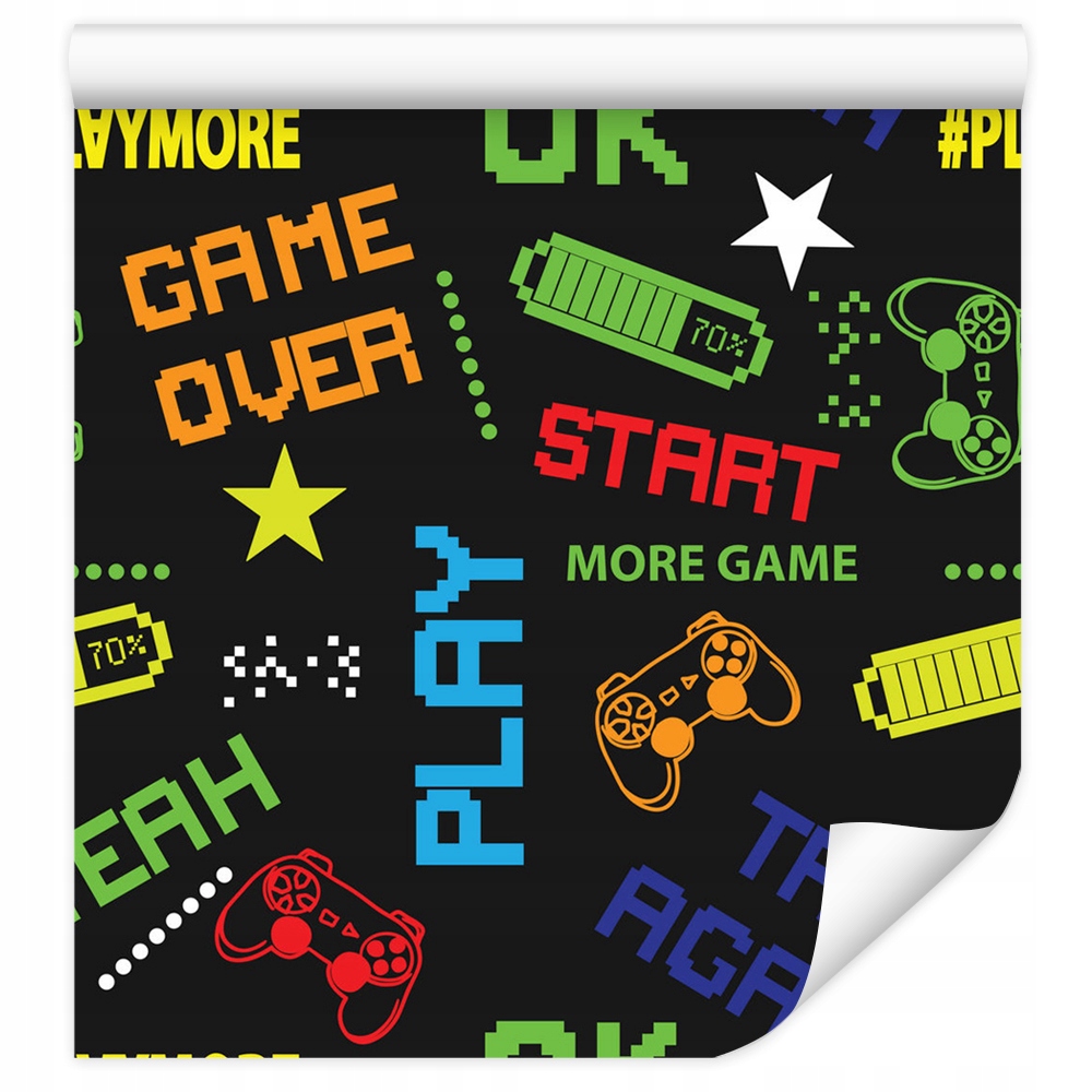 Tapeta Play Game Over pre tínedžerskú izbu